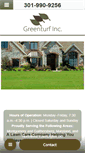 Mobile Screenshot of greenturflawns.com